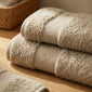 Coppia Asciugamani Soft Touch Viso e Ospite In Spugna 500gr 100% Cotone - Daltex Dubai