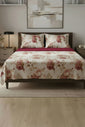 Completo letto Sanderson Daltex colore Corallo – cotone naturale floreale 100% Made in Italy
