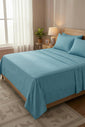 Completo Letto In Puro Cotone Naturale Tinta Unita Essenza - Daltex