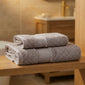Coppia Asciugamani Soft Touch Viso e Ospite In Spugna 500gr 100% Cotone - Daltex Dubai