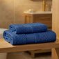 Coppia Asciugamani Soft Touch Viso e Ospite In Spugna 500gr 100% Cotone - Daltex Dubai