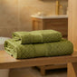 Coppia Asciugamani Soft Touch Viso e Ospite In Spugna 500gr 100% Cotone - Daltex Dubai