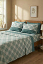 Daltex Completo Letto Officina del Cotone Scozzese 100% Cotone