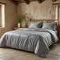 Daunex Parure Copripiumino Pure in Bamboo Daunex – 255x200 + Lenzuolo 180x200 + 2 Federe 51x81