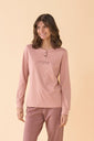 Pigiama Donna Taglie Forti in Caldo Cotone Classic Wild Noidinotte – FA009885