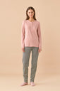 Pigiama Donna+ Caldo Cotone Prince Pink - FA009894