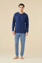 Pigiama Uomo Jersey di Cotone Manica Lunga – Noidinotte