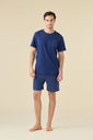 Pigiama Uomo Jersey di Cotone Manica Corta – Noidinotte