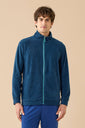 Pigiama Uomo Micropile Classic Verde Bosco dettaglio