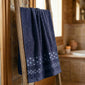 Telo Doccia Grande 100x150 cm Spugna di Cotone 450gr Soft Touch Daltex Poison