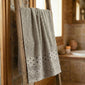 Telo Doccia Grande 100x150 cm Spugna di Cotone 450gr Soft Touch Daltex Poison
