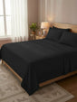 Completo letto Essenza Daltex colore Nero – cotone naturale 100% Made in Italy