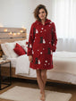 Vestaglia Donna Pile Morbidotto Best Friends - Daunex