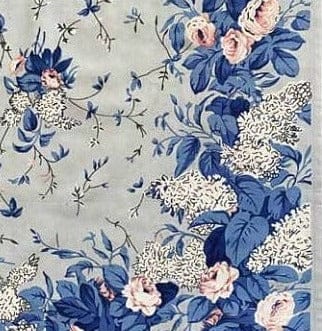 Mezzero Telo copritutto in puro cotone Rose blu Sobel