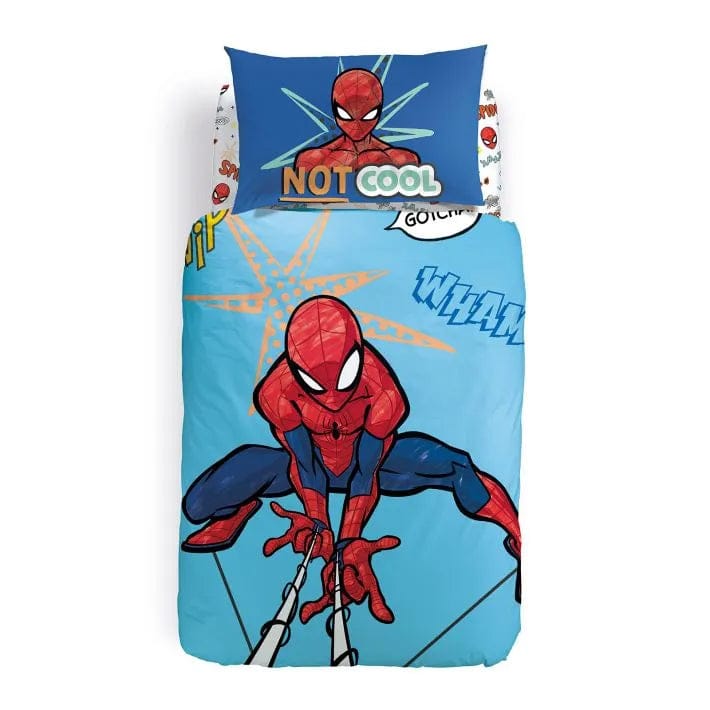 Copri Piumino 100% cotone Spiderman Cool Caleffi