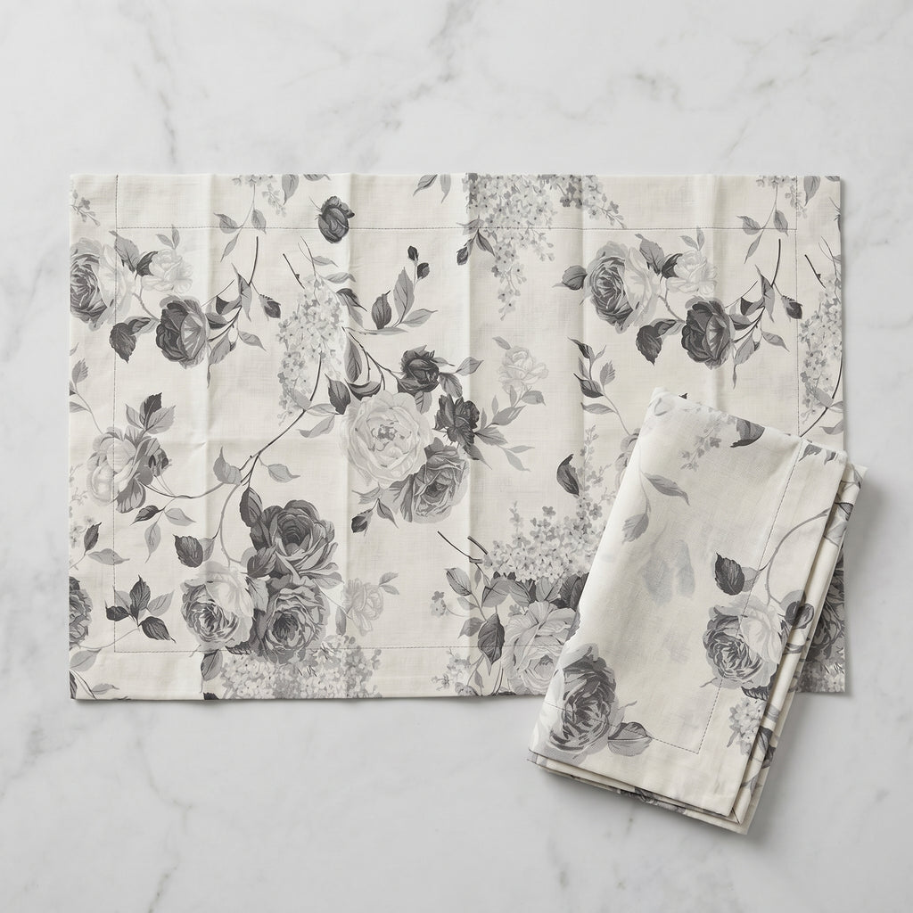 Completo Letto Sanderson Daltex – Cotone Naturale Floreale 100% Made in Italy