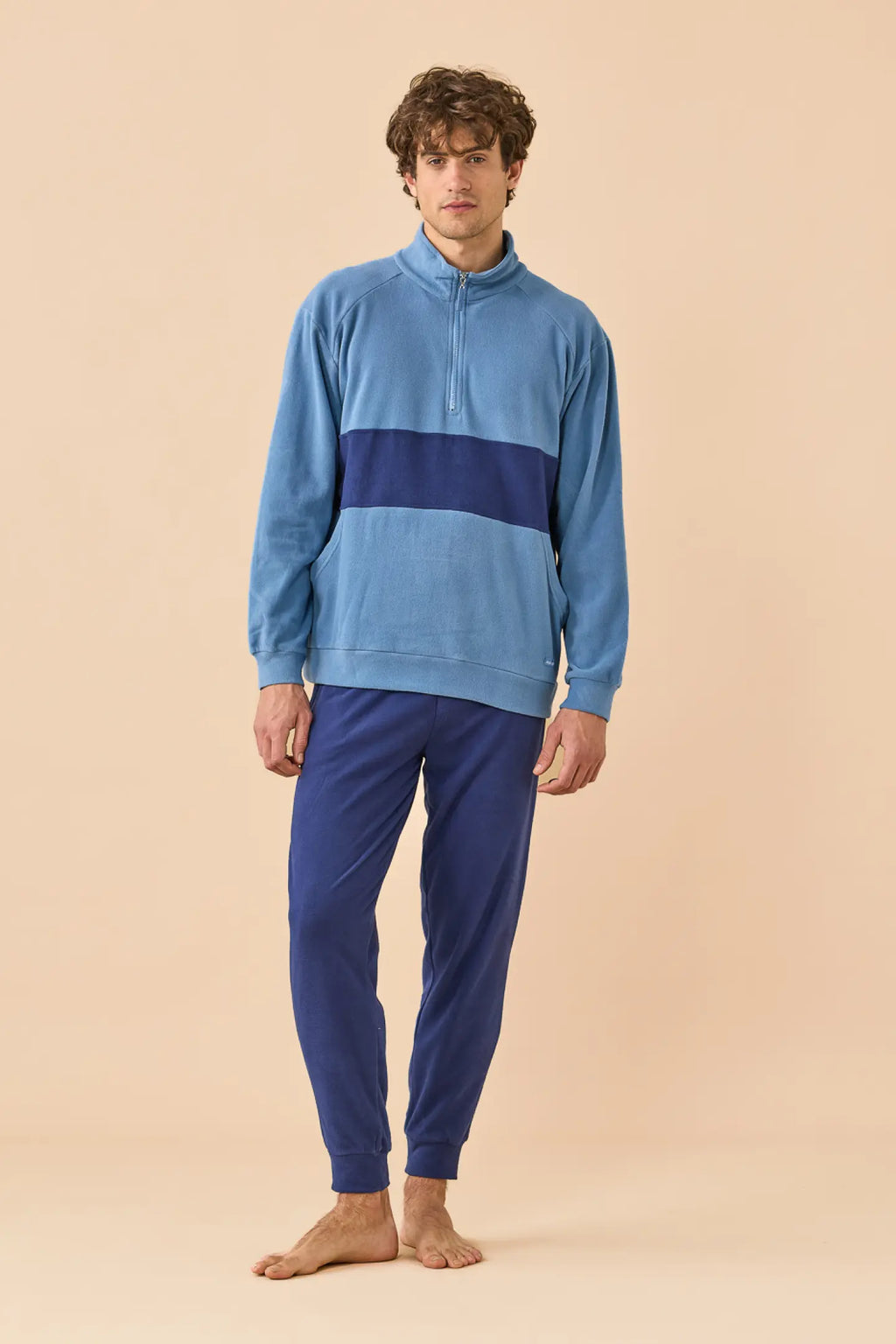 Pigiama Uomo Invernale in Micropile Articolo Das - Noidinotte