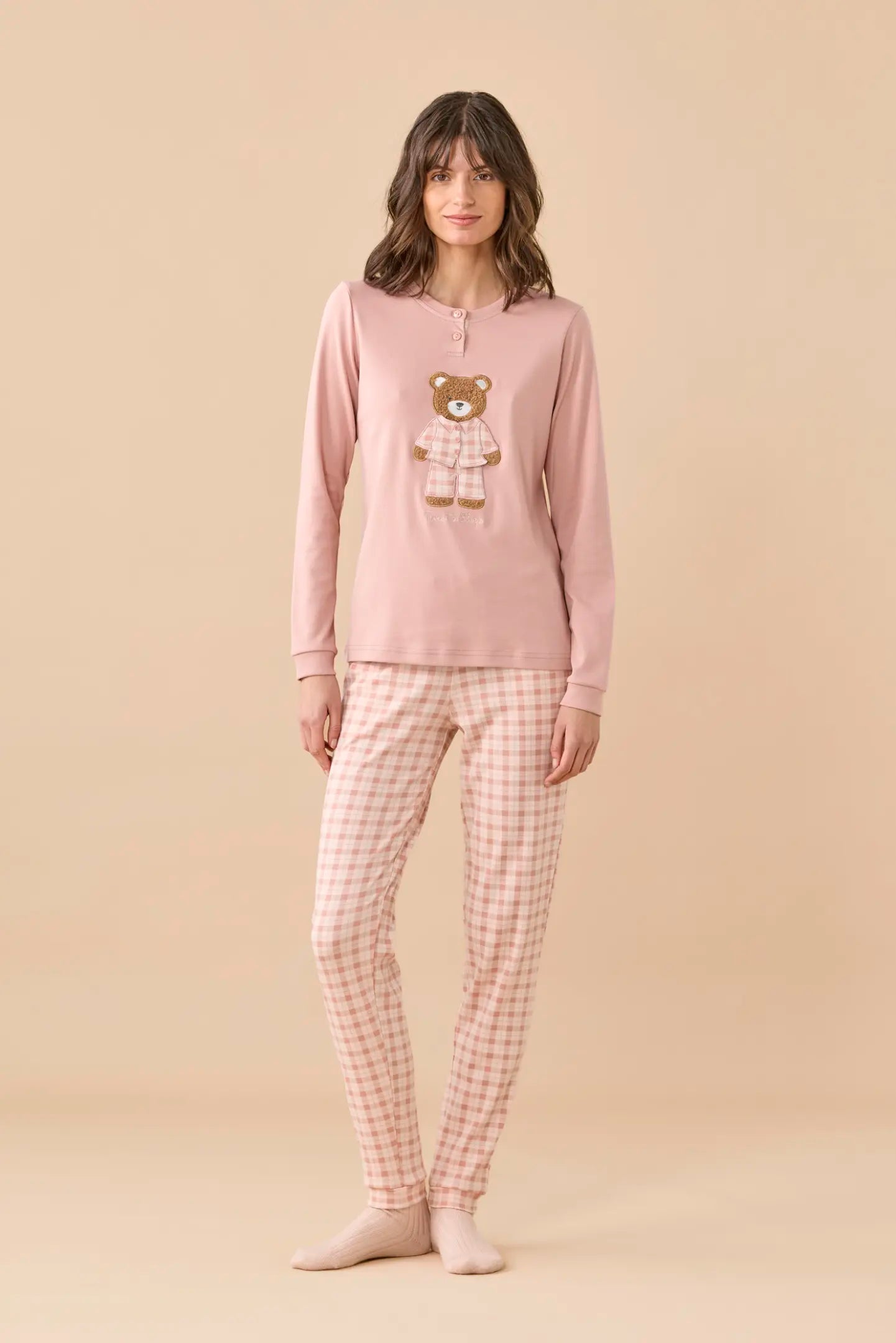 Pigiama Donna Caldo Cotone Noidinotte – FA009747