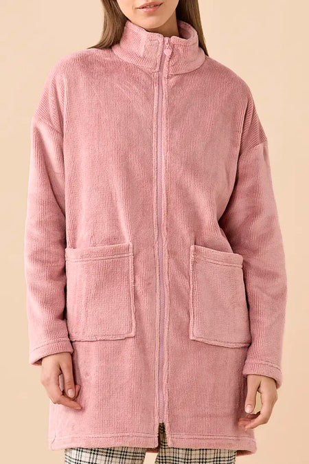 Vestaglia donna coral Warm & Chic – vestibilità