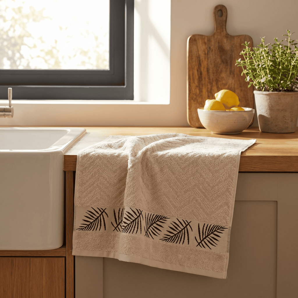 Strofinacci Cucina in Spugna Puro Cotone Flora Daltex (50x70 cm)
