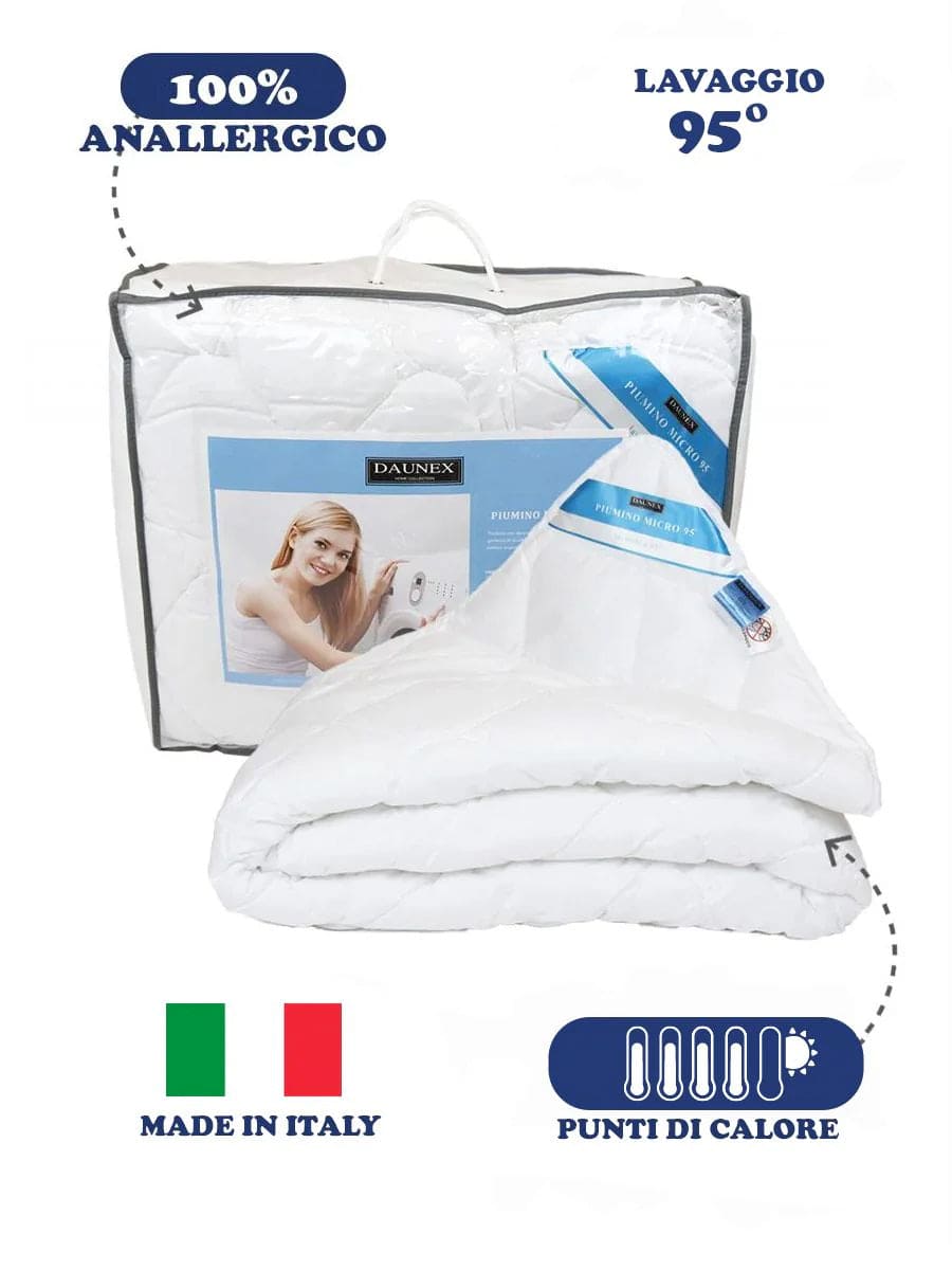 DAUNEX  Piumino Sintetico Anallergico Micro 95 Warm