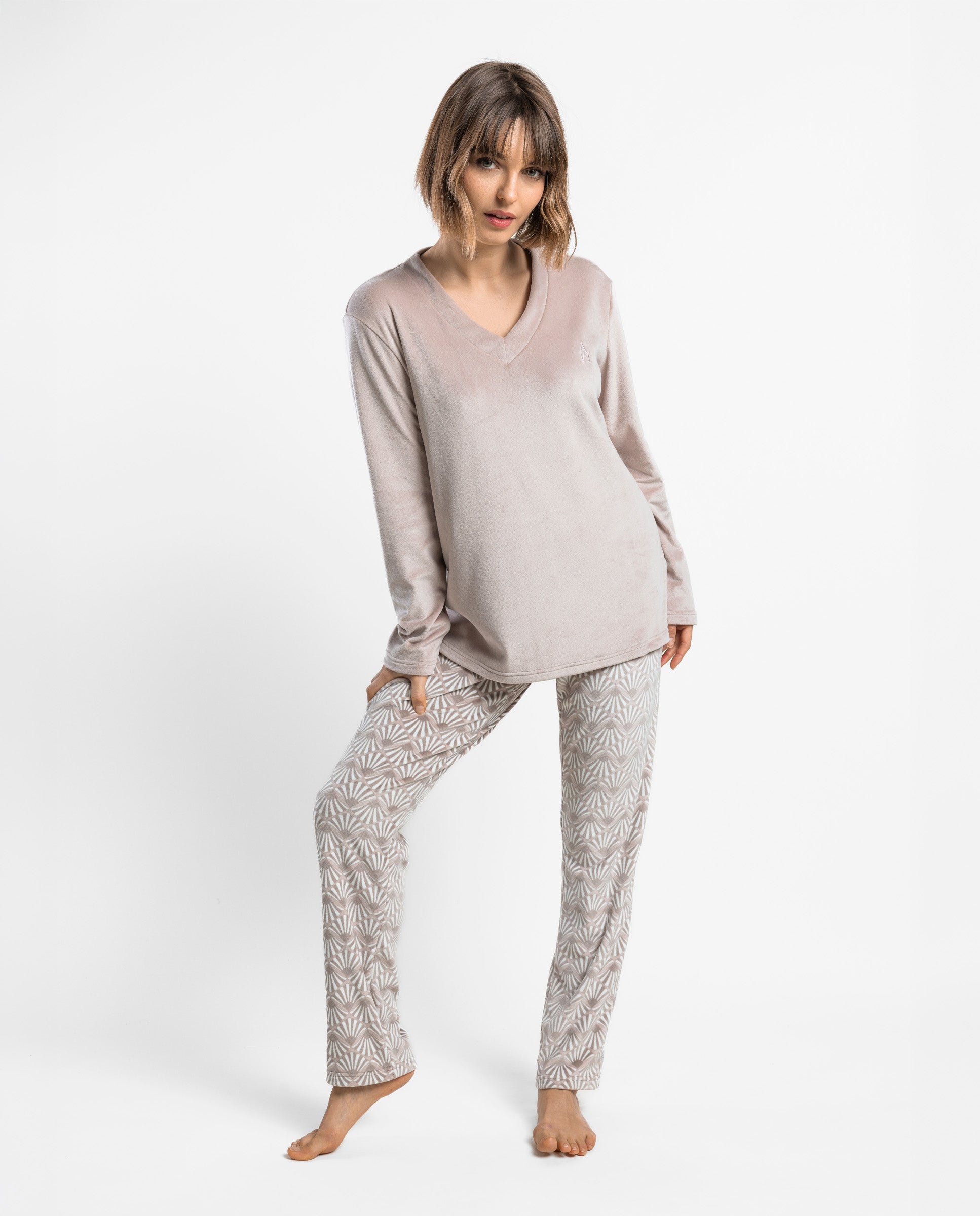 Pigiama Pico Velvet Luxe Shell ADMAS 63644