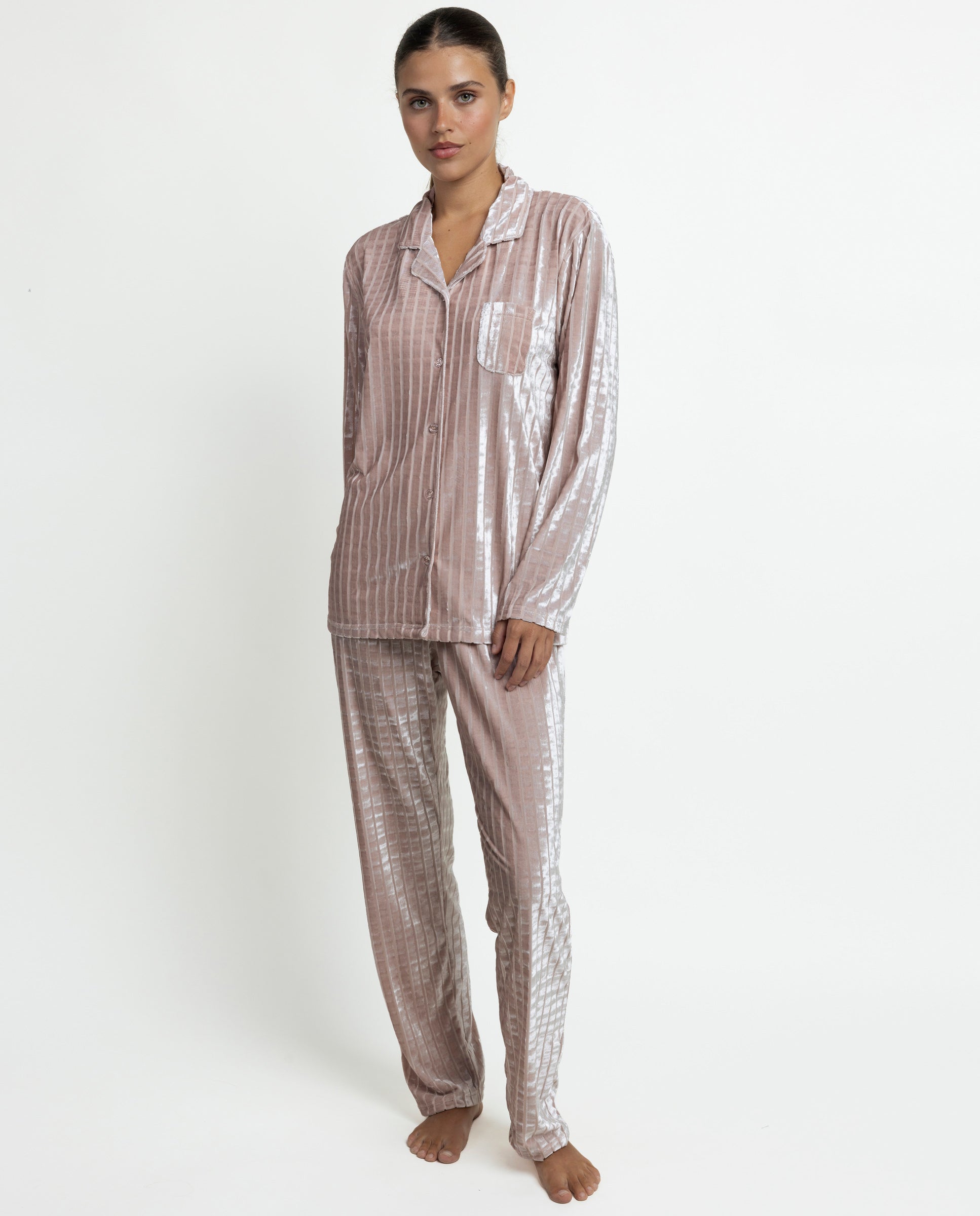 Pigiama Luxe Stripes Piedra ADMAS 64634