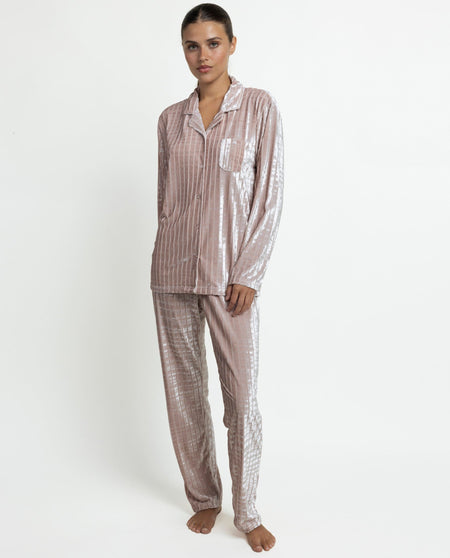 Pigiama Luxe Stripes Piedra ADMAS 64634