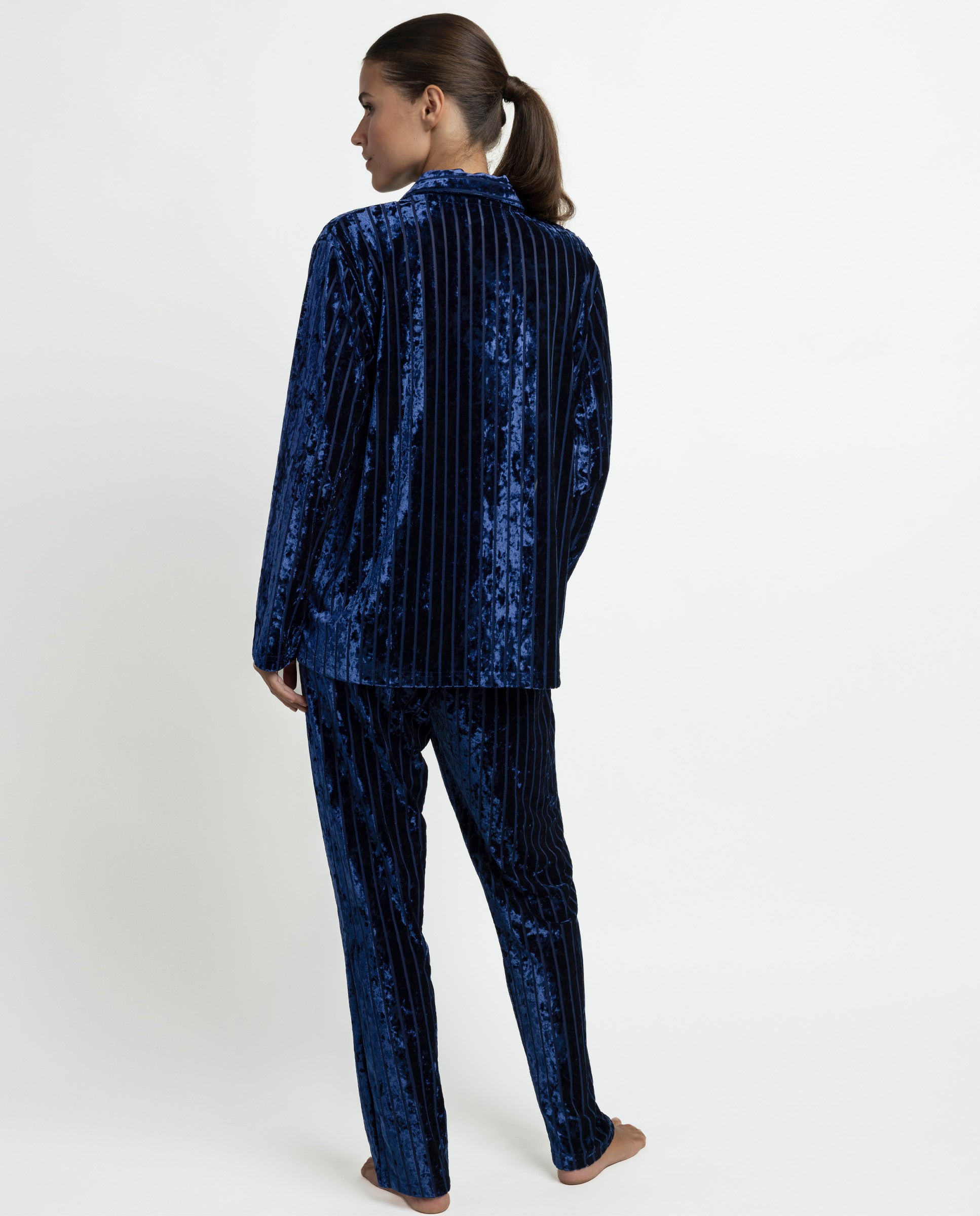 Pigiama Luxe Stripes Marino ADMAS 64634