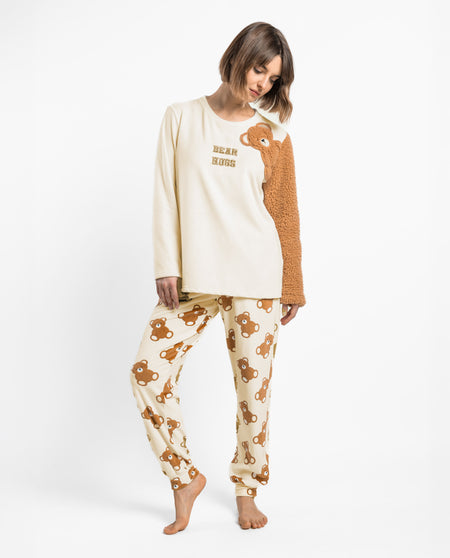 Pigiama Donna ADMAS Velvet Bear Hugs – 64964