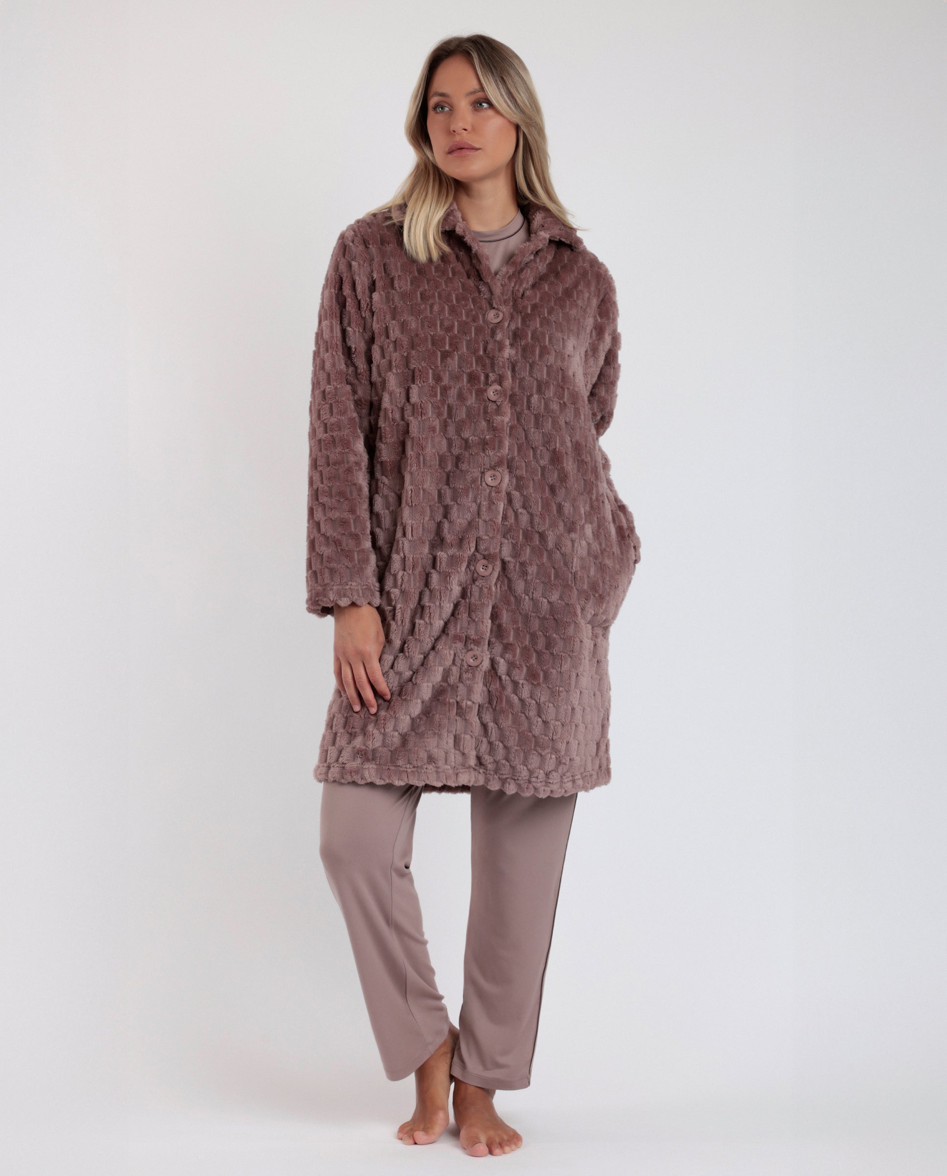 Vestaglia Soft Sleep Moka ADMAS 67155