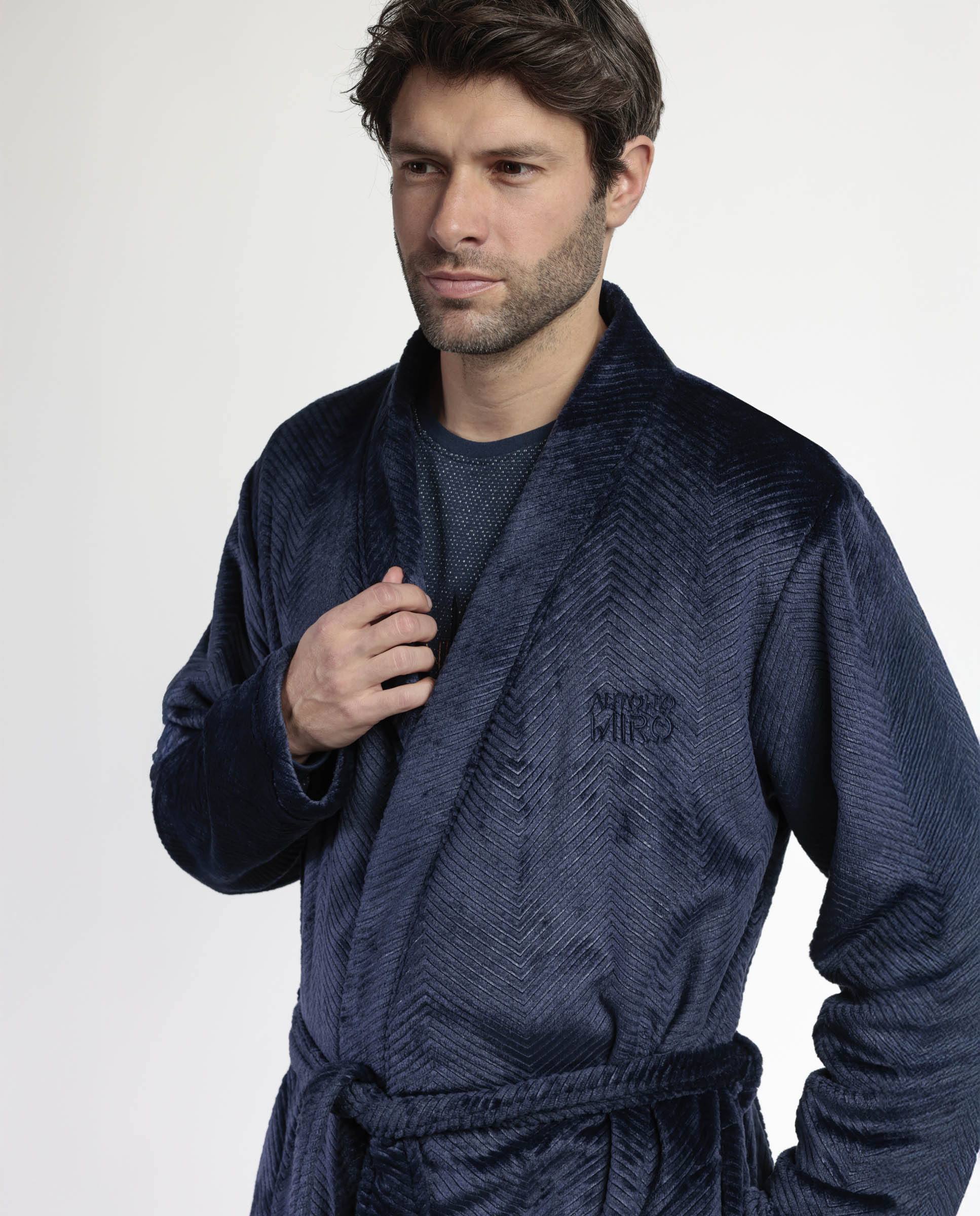 Vestaglia Uomo ANTONIO MIRÓ Spiga – 67322