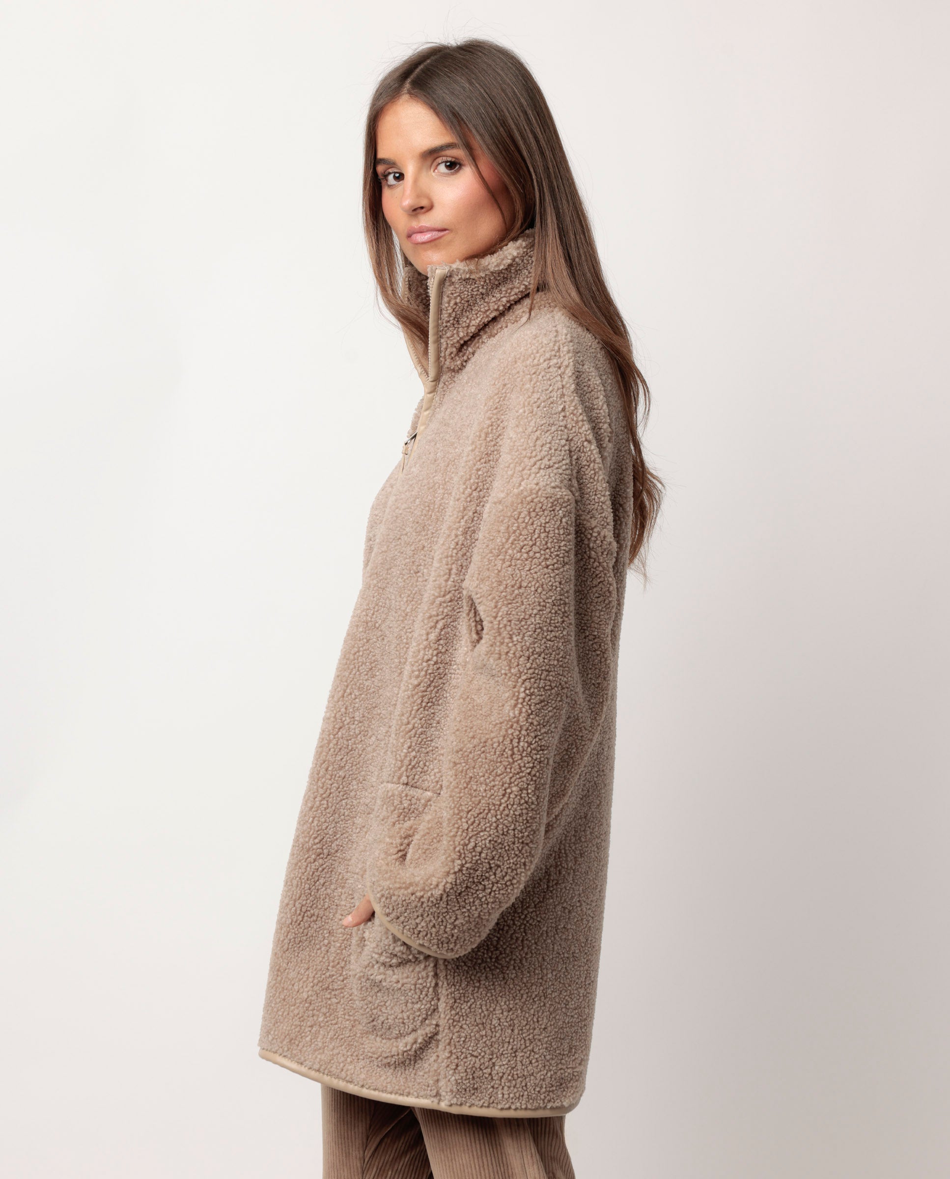 Vestaglia Donna ADMAS Sherpa Jaspe Relax Home – 67323
