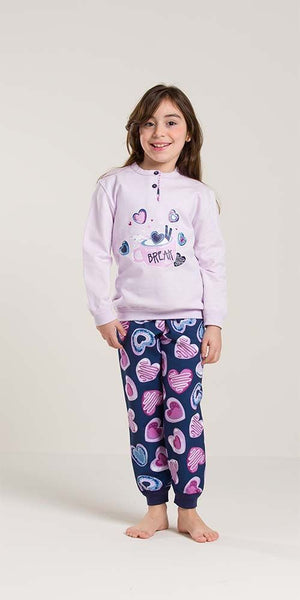 Completo pigiama 2 pezzi - GRIGIO - Bambina - 12.00