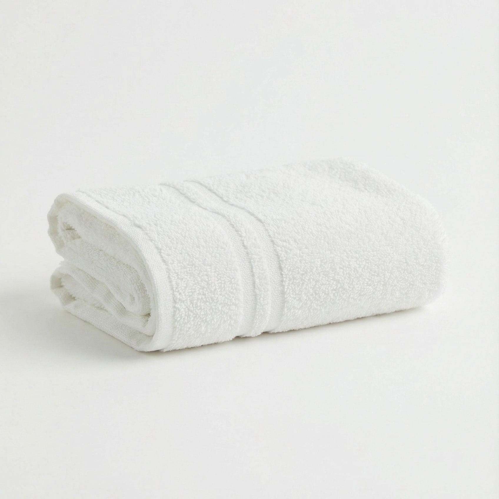 Asciugamano Viso 60x105 cm in Spugna Cotone 380g Bianco - Daltex One