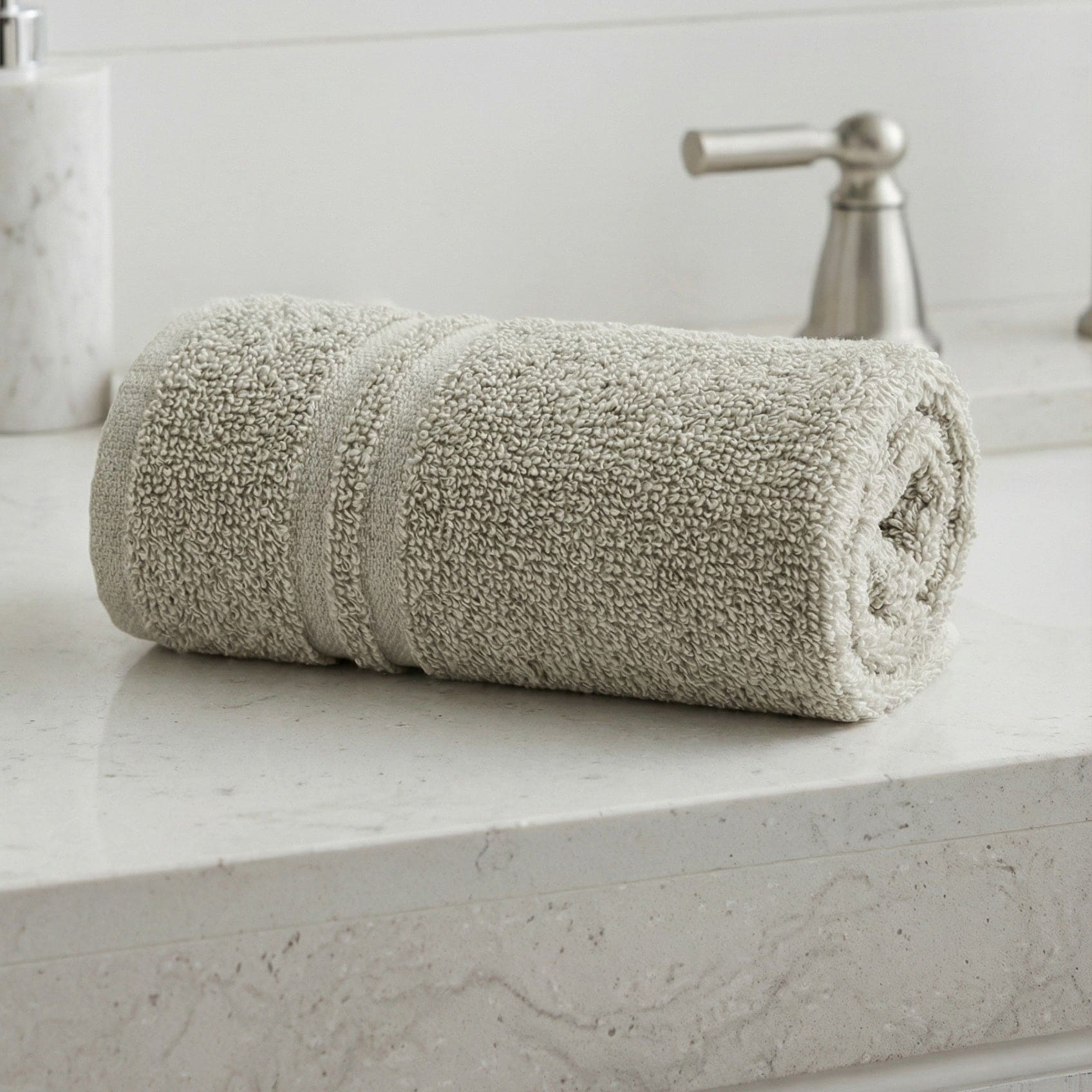 Asciugamano Viso 60x105 cm in Spugna Cotone 380g Bianco - Daltex One