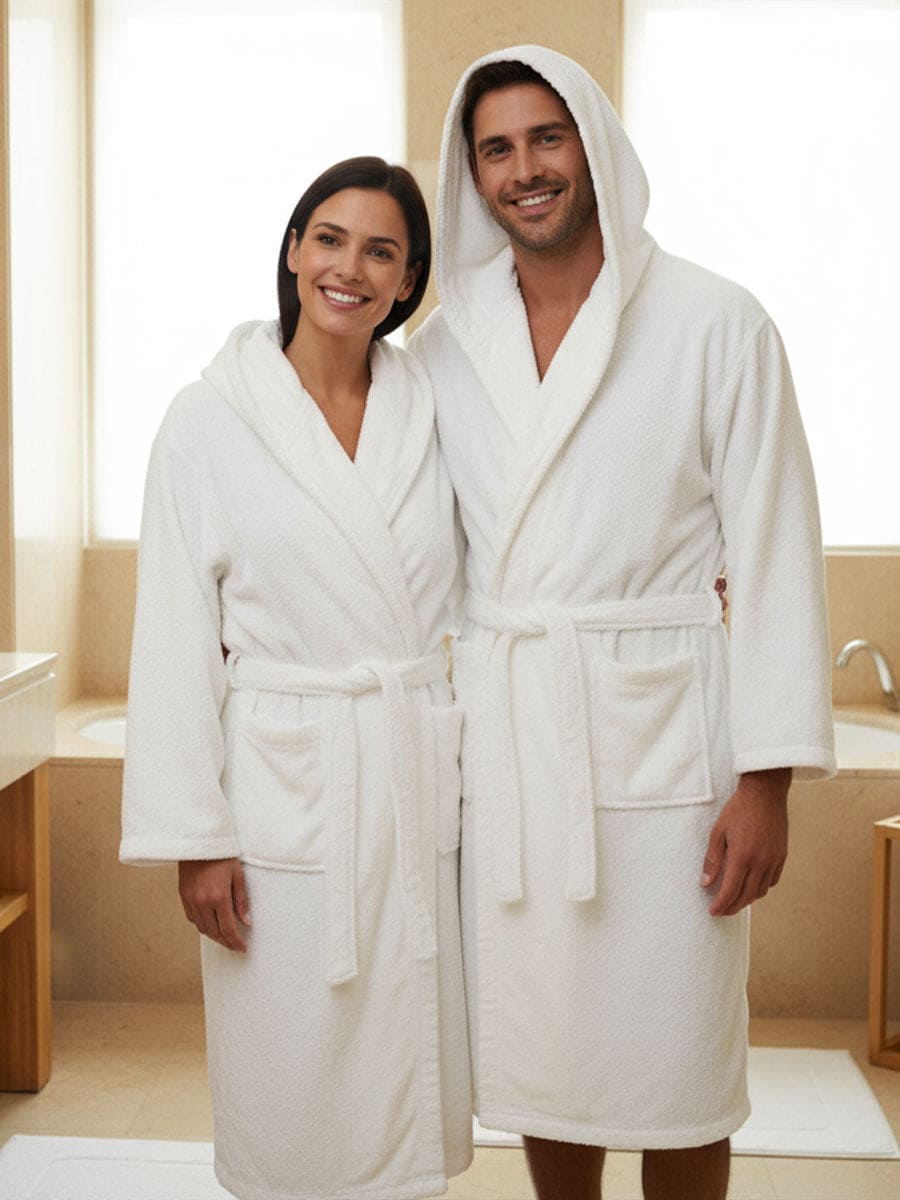 Accappatoio con Cappuccio 400 gr Basic - Daunex