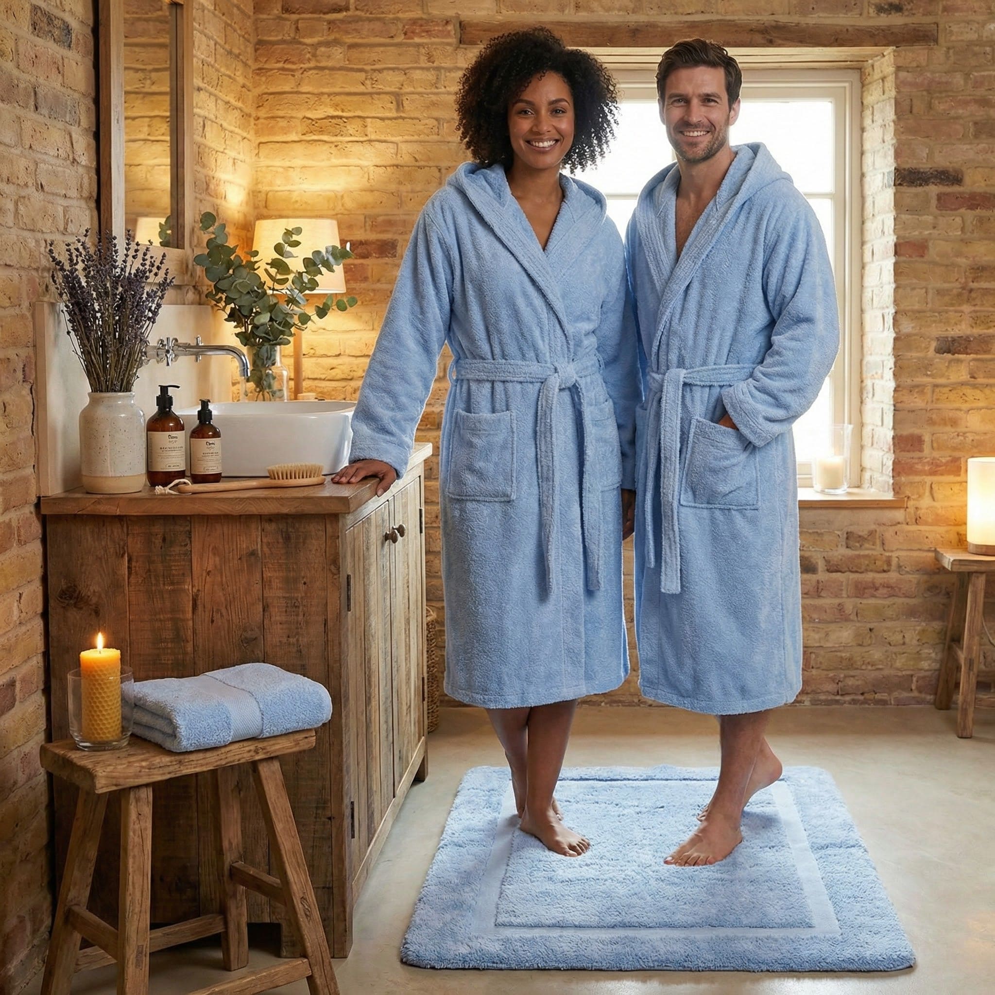 Accappatoio Dubai in spugna 400 grammi - Daltex
