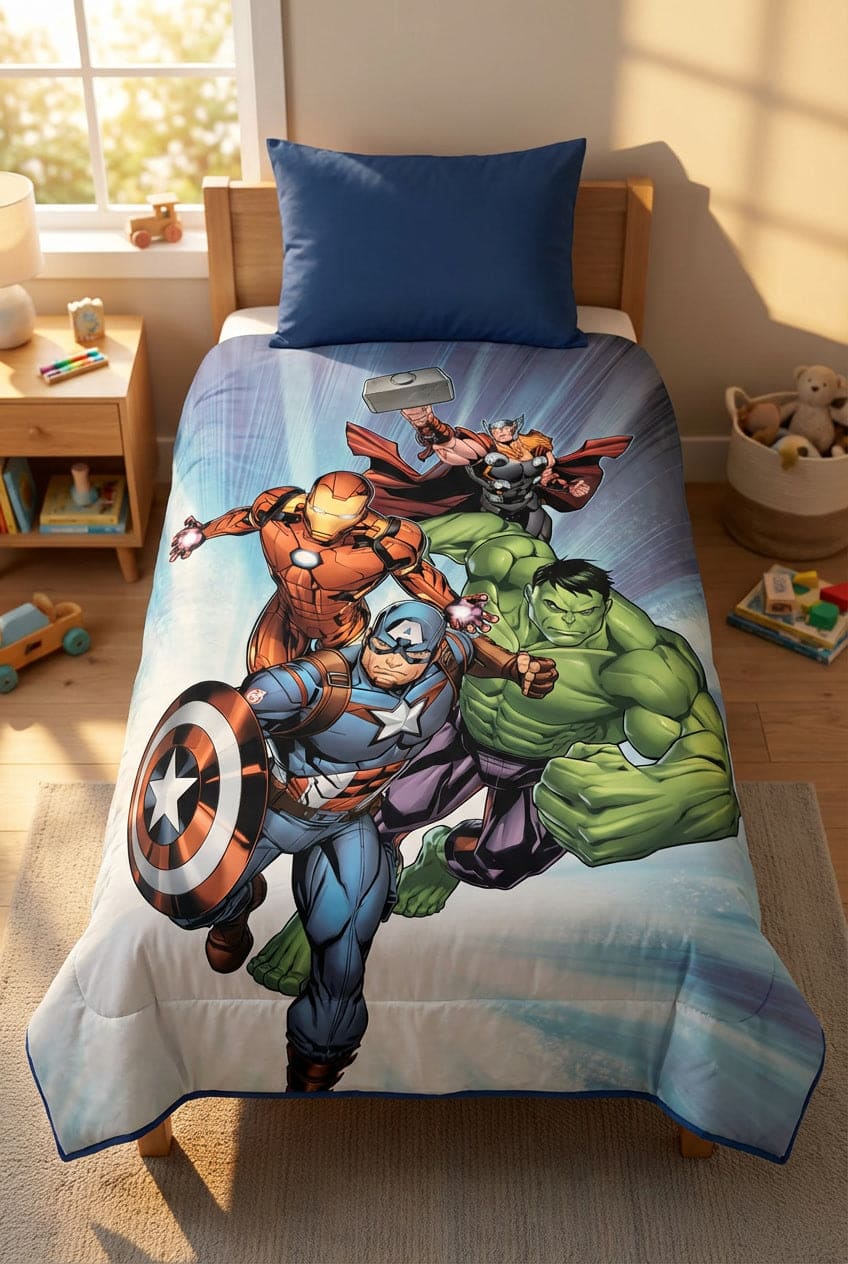 Carillo Trapunta 300 gr Microfibra 175x270 Avengers – 1 Piazza