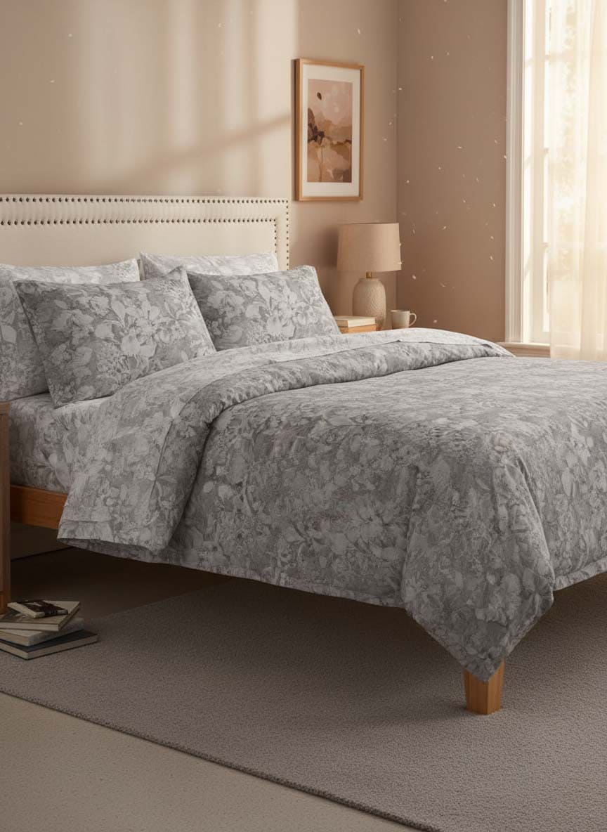 Completo Copripiumino Ester in Percalle - Gruppo Carillo