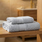 Coppia Asciugamani Soft Touch Viso e Ospite In Spugna 500gr 100% Cotone - Daltex Dubai