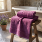 Coppia Asciugamani Viso e Ospite In Spugna 450 Grammi Cashmere/ 15 Colori - Daltex