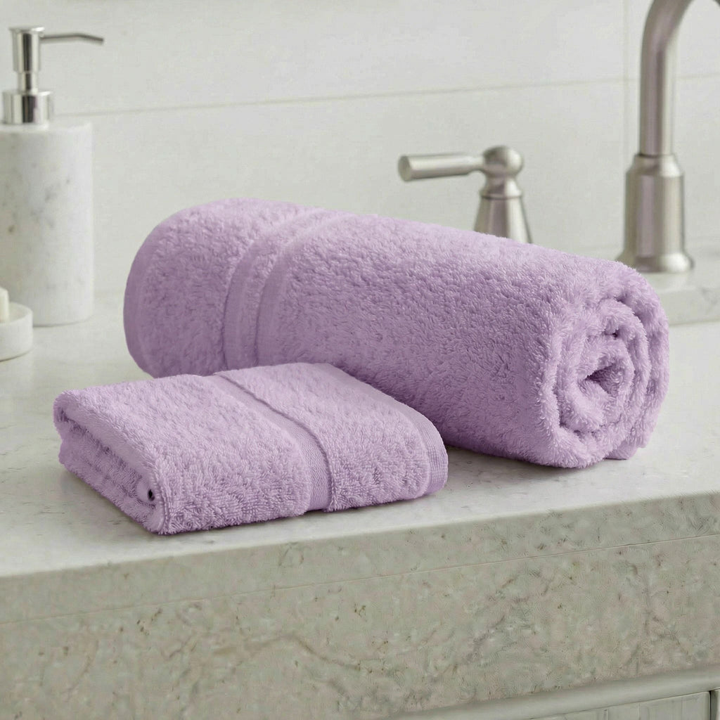 Coppia Asciugamani Viso e Ospite in Spugna 380 grammi One - Daltex