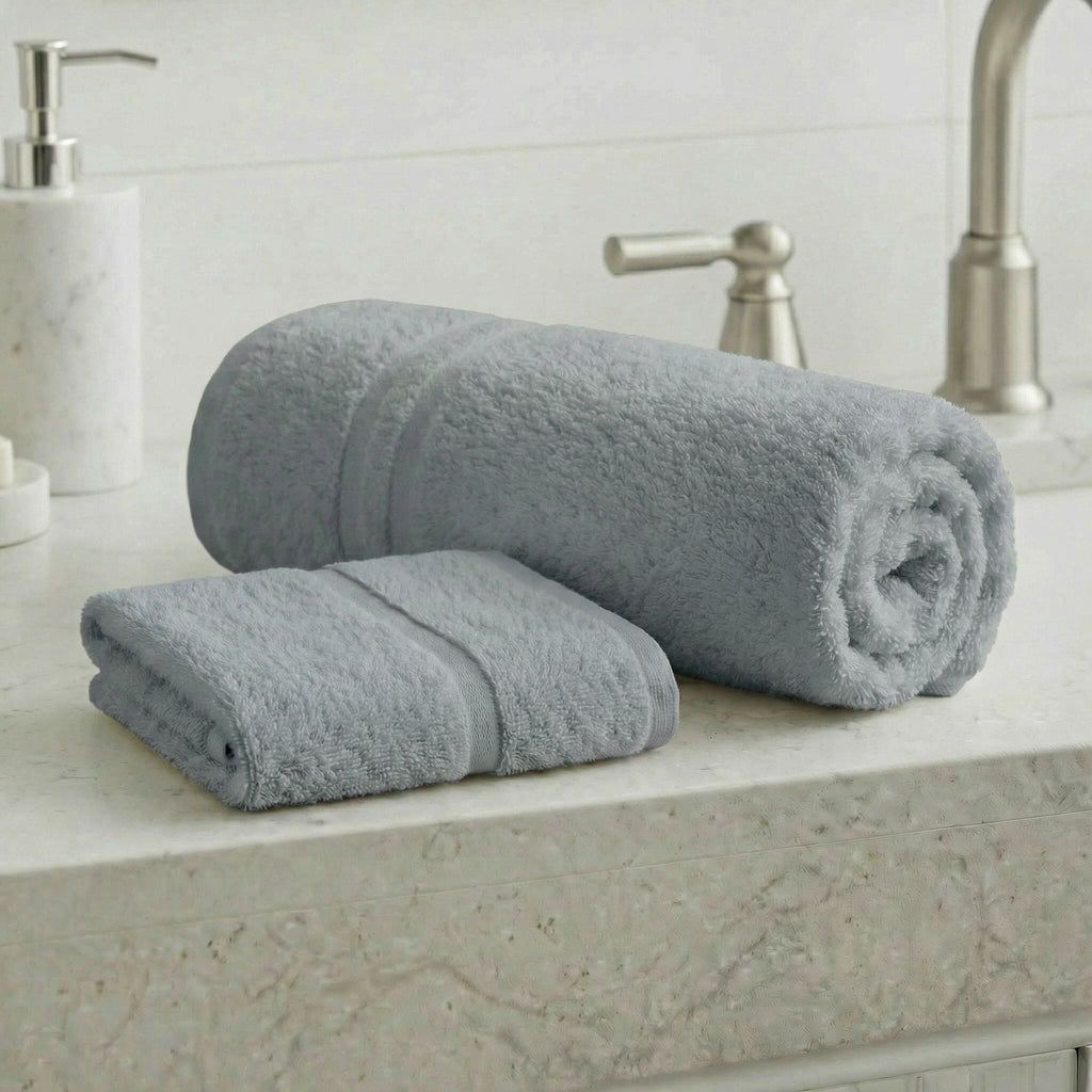 Coppia Asciugamani Viso e Ospite in Spugna 380 grammi One - Daltex