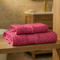Coppia Asciugamani Soft Touch Viso e Ospite In Spugna 500gr 100% Cotone - Daltex Dubai