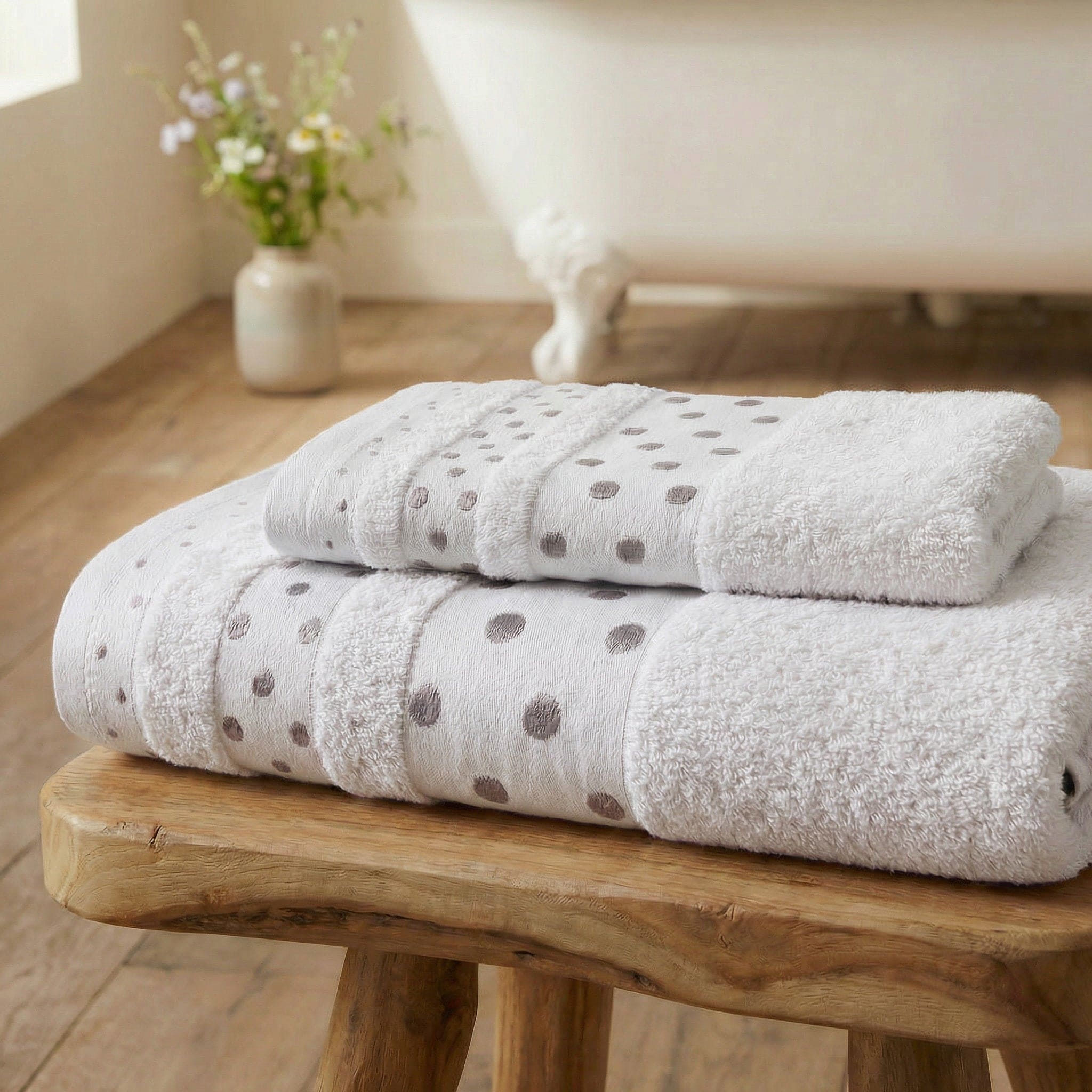 Coppia asciugamani Viso e Ospite in Spugna 450 grammi Poison - Daltex