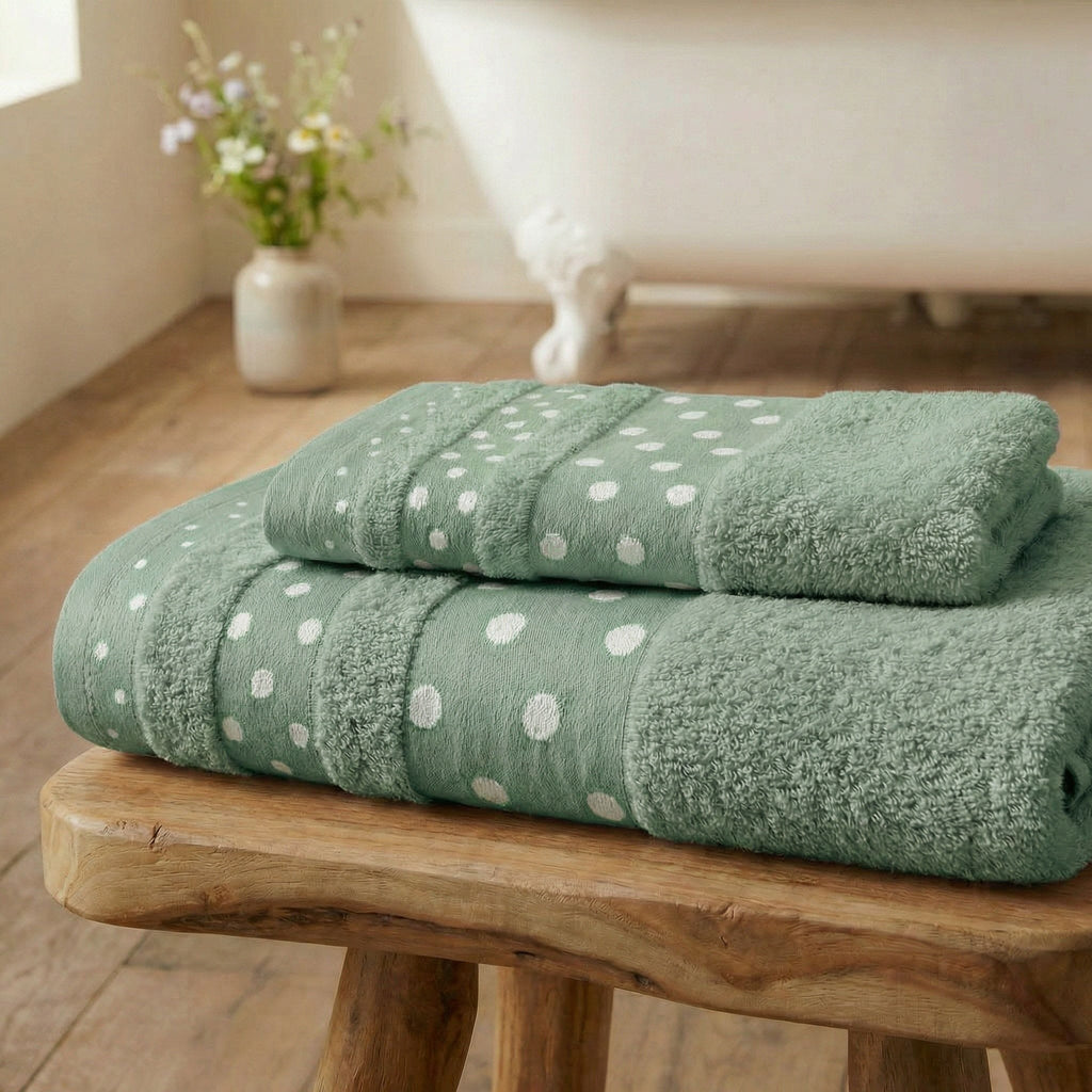 Coppia asciugamani Viso e Ospite in Spugna 450 grammi Poison - Daltex