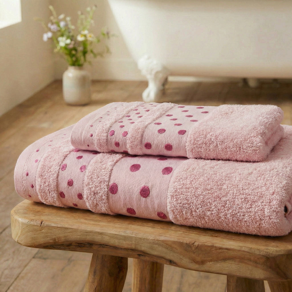 Coppia asciugamani Viso e Ospite in Spugna 450 grammi Poison - Daltex