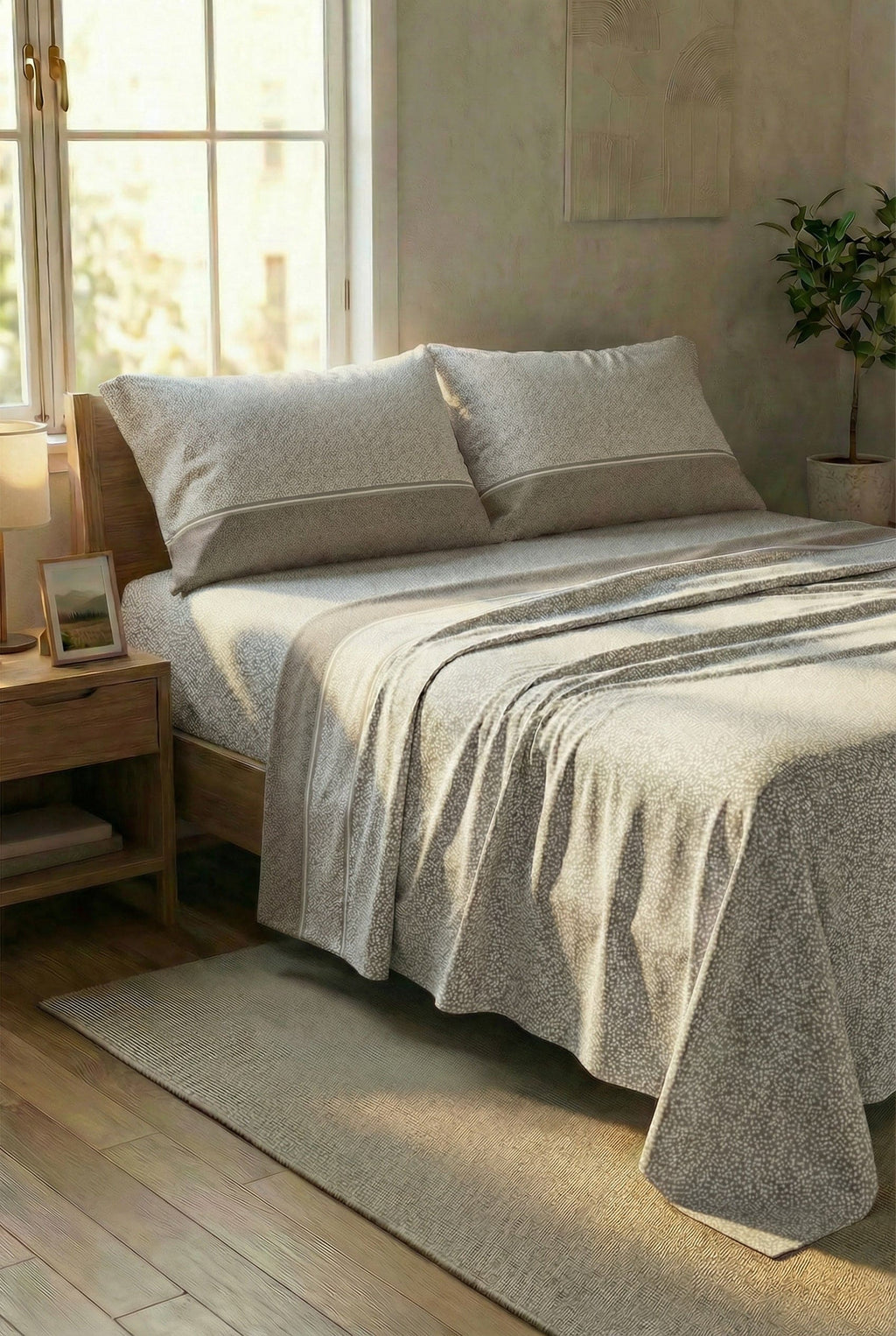 Daltex Completo Letto Officina del Cotone Fantasia 100% Cotone