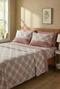 Daltex Completo Letto Officina del Cotone Scozzese 100% Cotone